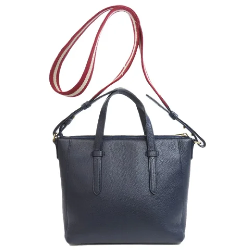 Bally Pre-owned Leather totes Blue Dames