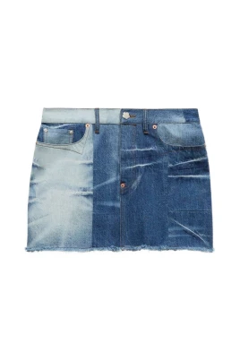 Patchwork Short Skirt