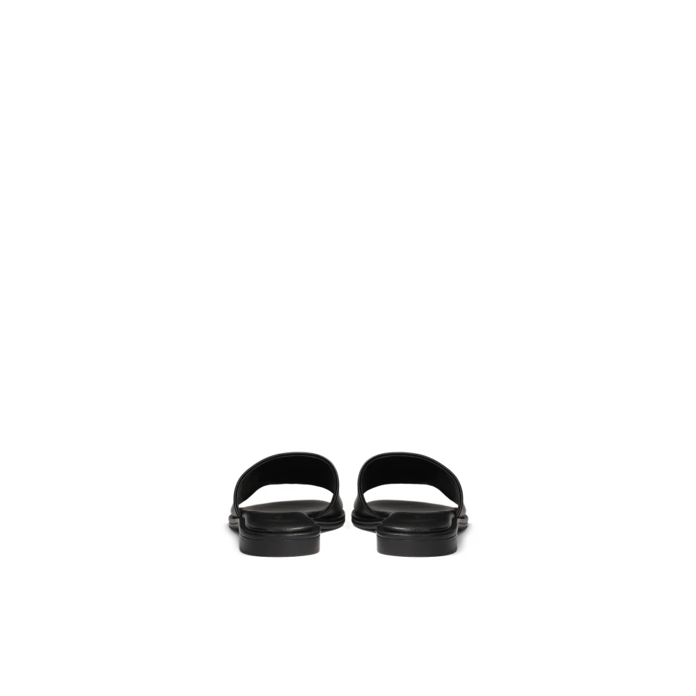 Kazar Platte slides met een groot monogram