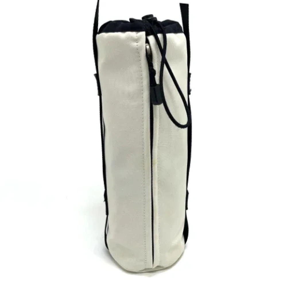 Chanel Vintage Pre-owned Fabric chanel-bags White Dames