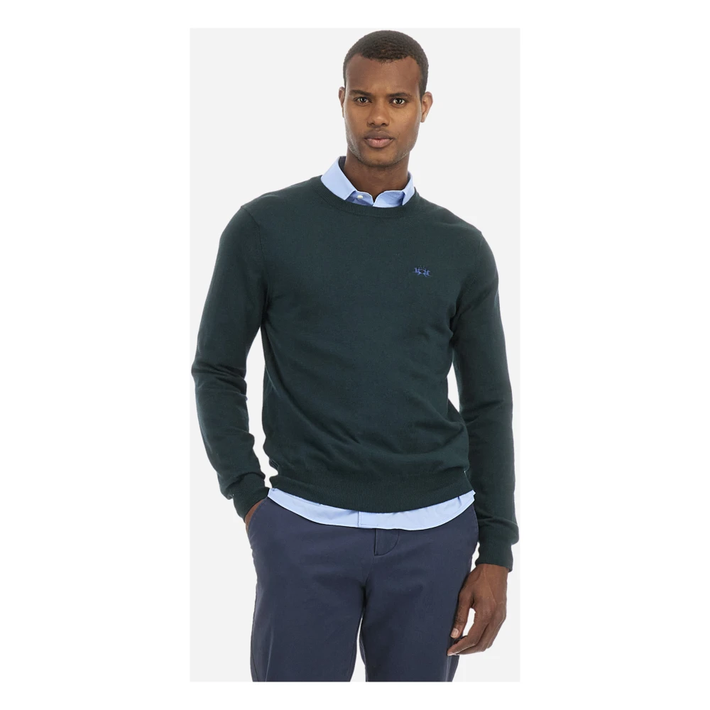 LA MARTINA Stijlvolle Sweaters Collectie Green Heren