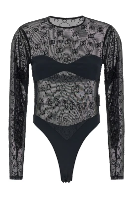 Moonogram Långärmad Bodysuit