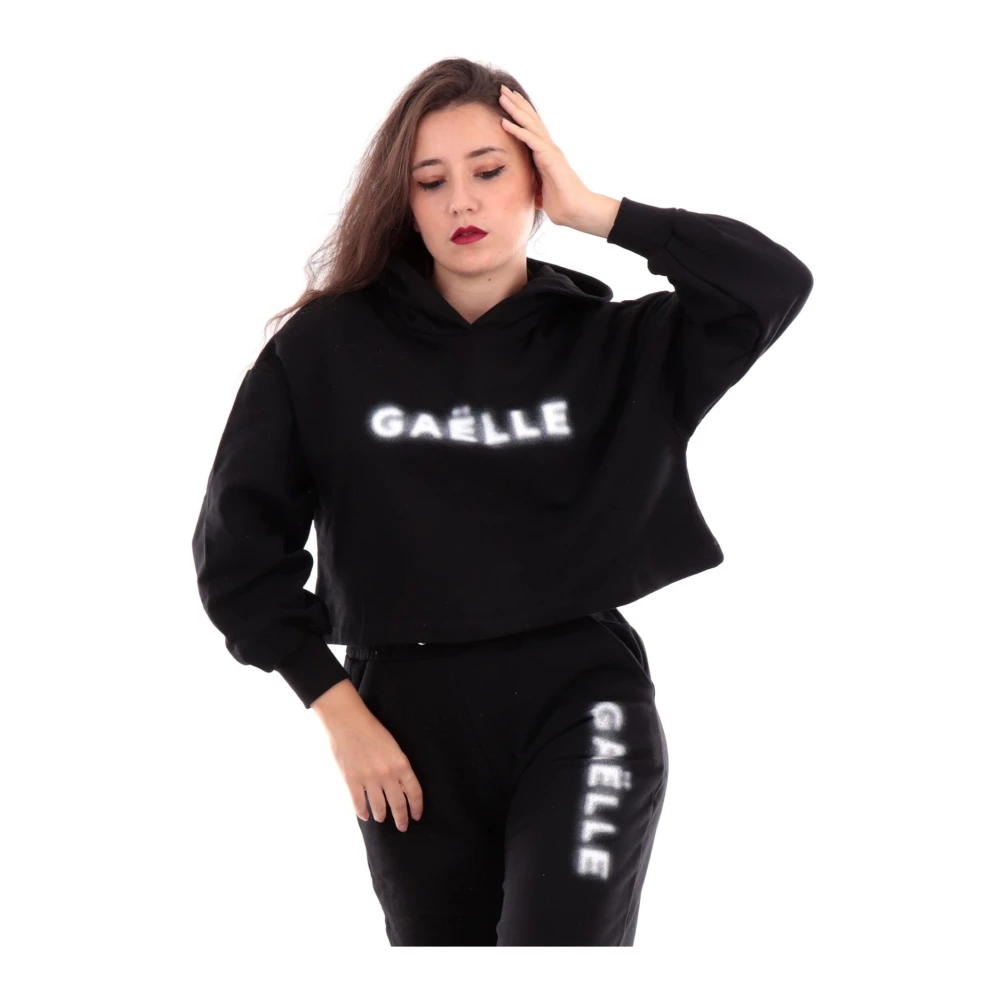 Gaëlle Paris Hoodie Black Dames