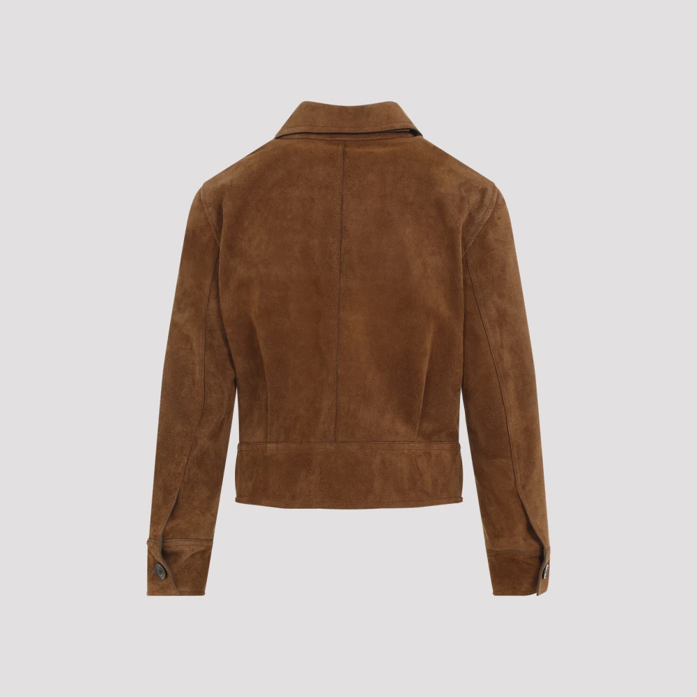 Tom Ford Bruine Jas voor Vrouwen Aw24 Brown Dames