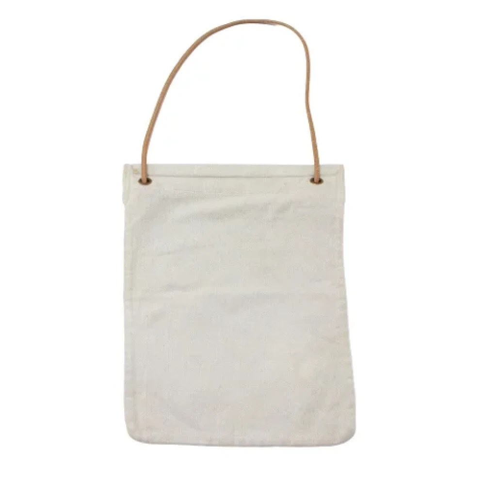 Hermès Vintage Pre-owned Cotton totes Beige Dames