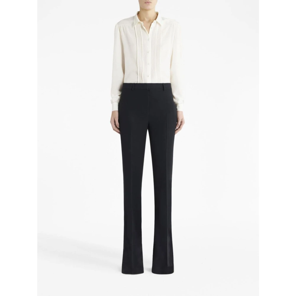 ETRO Zwarte Broek voor Dames Aw23 Black Dames