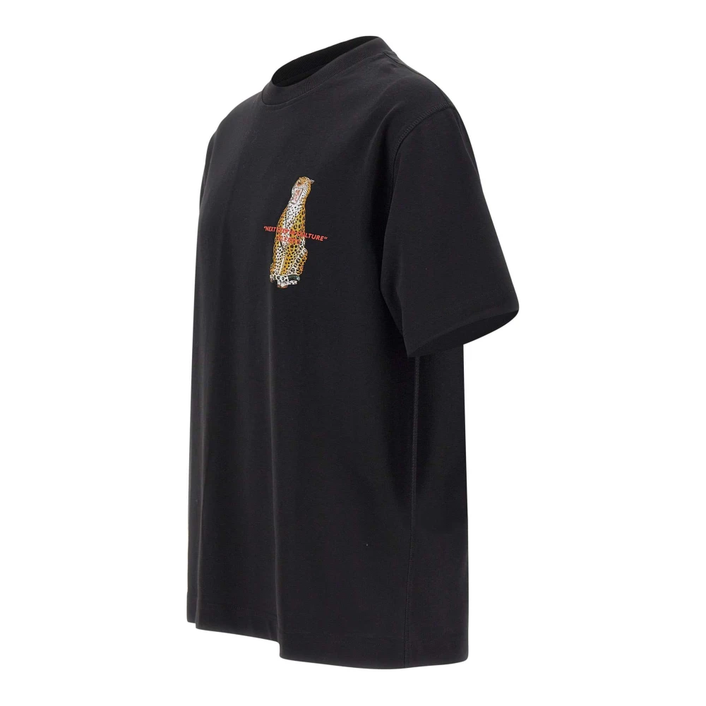 closed Zwarte Katoenen Trui met Logo Black Heren