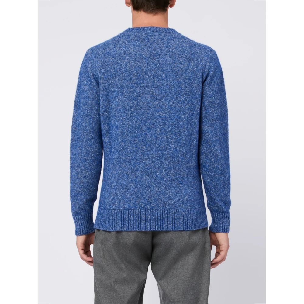 Kangra Celeste Sweater Ronde Hals Aw24 Blue Heren