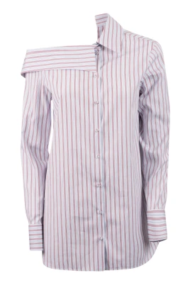 Vit One Shoulder Topp