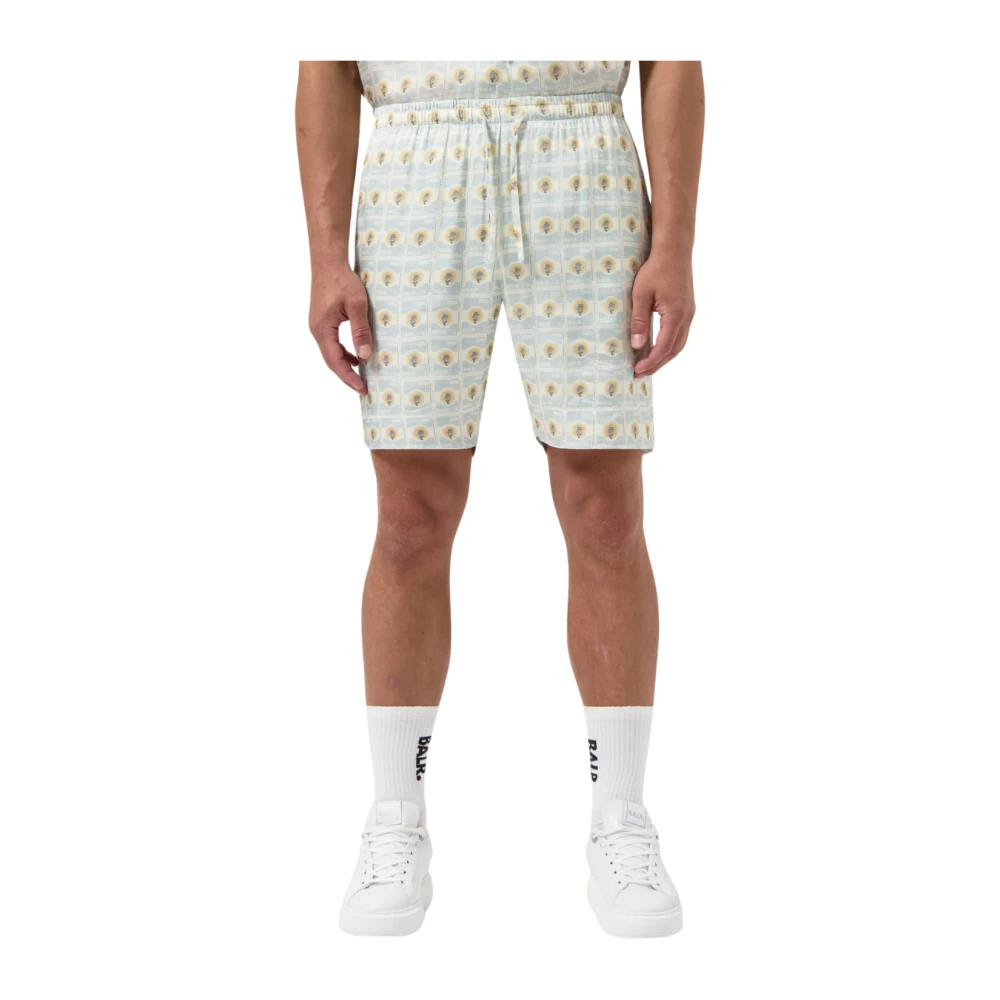 Balr. Stempeldoos Bermuda Helder Wit Multicolor Heren