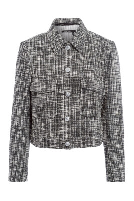 veste-courte-grise-avec-boutons-argentes