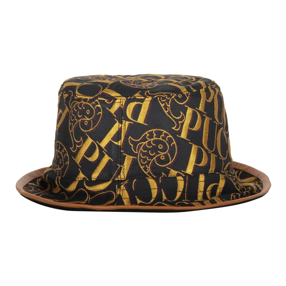 EMILIO PUCCI Logo Jacquard Bucket Hat Multicolor Dames