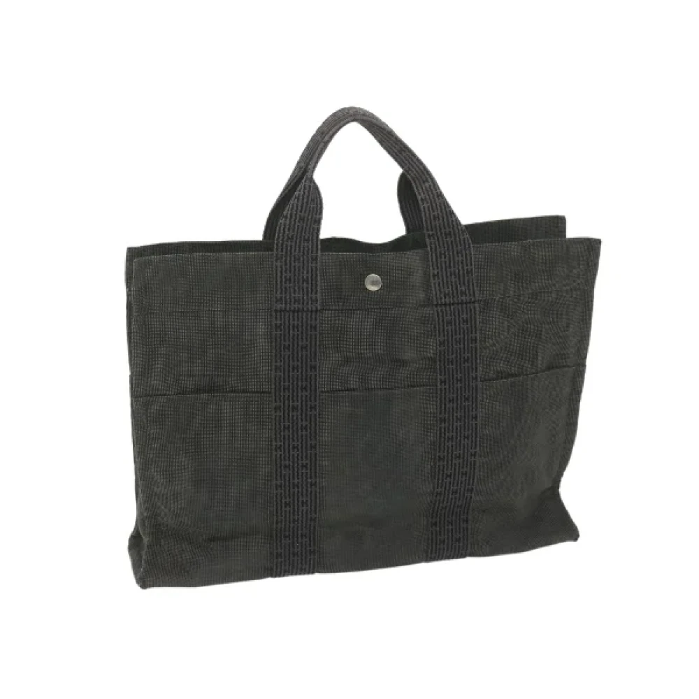Hermès Vintage Pre-owned Cotton totes Gray Dames