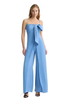 Elegant jumpsuit med rosett
