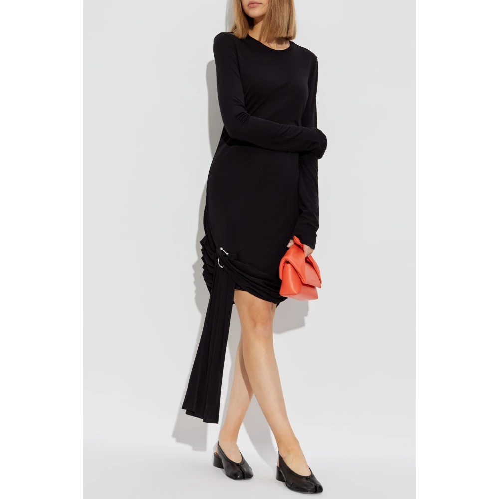 JW Anderson Jurk met lange mouwen Black Dames
