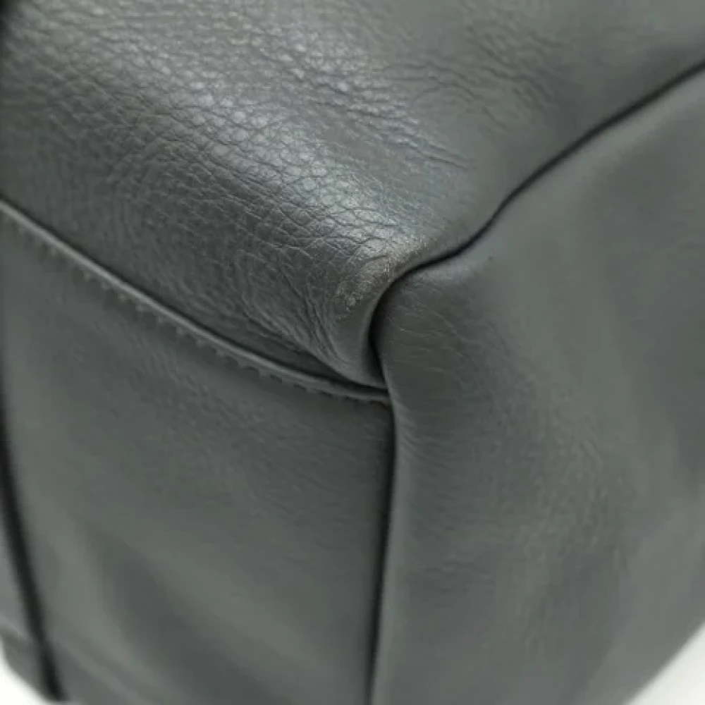 Balenciaga Vintage Pre-owned Leather balenciaga-bags Gray Dames