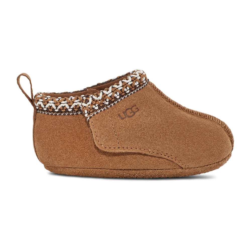 UGG Mysiga Baby Booties för Vintern Brown, Flicka