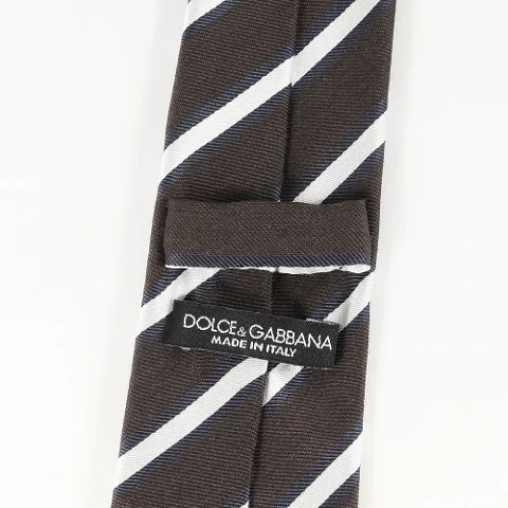 Dolce & Gabbana Pre-owned Silk home-office Multicolor Heren