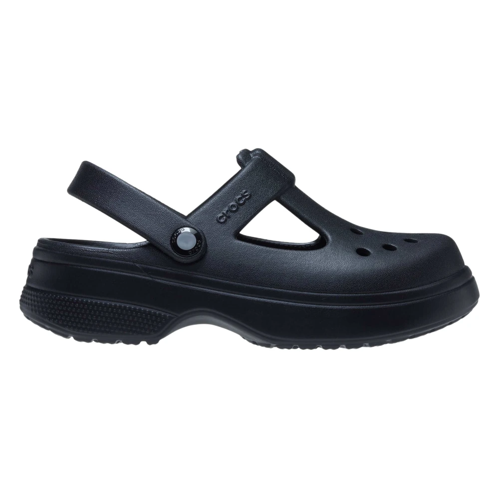Crocs Girls Black Classic Mary Jane Clog In - Kids Sandals - 30 Eu - Kids