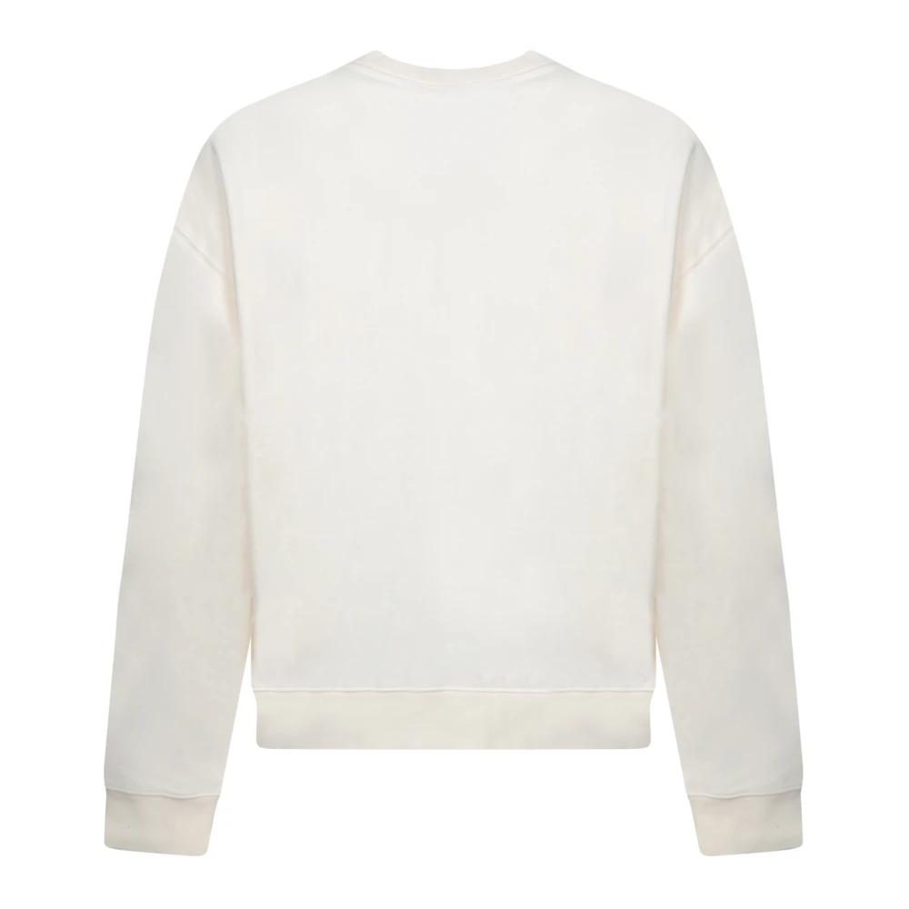 Maison Kitsuné Witte Sweatshirt Aw24 Beige Heren