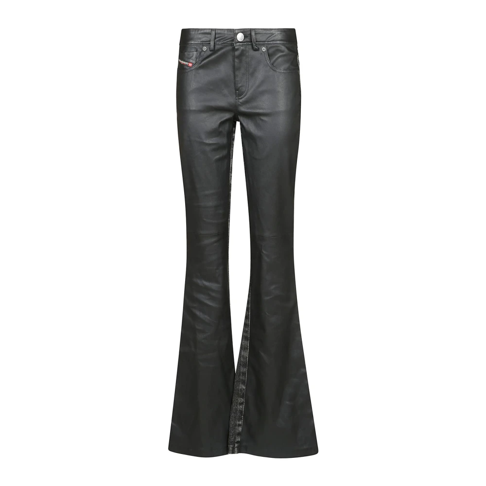 Diesel Stijlvolle Denim Broek voor Vrouwen Black Dames