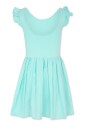 robe-courte-decontractee-verte