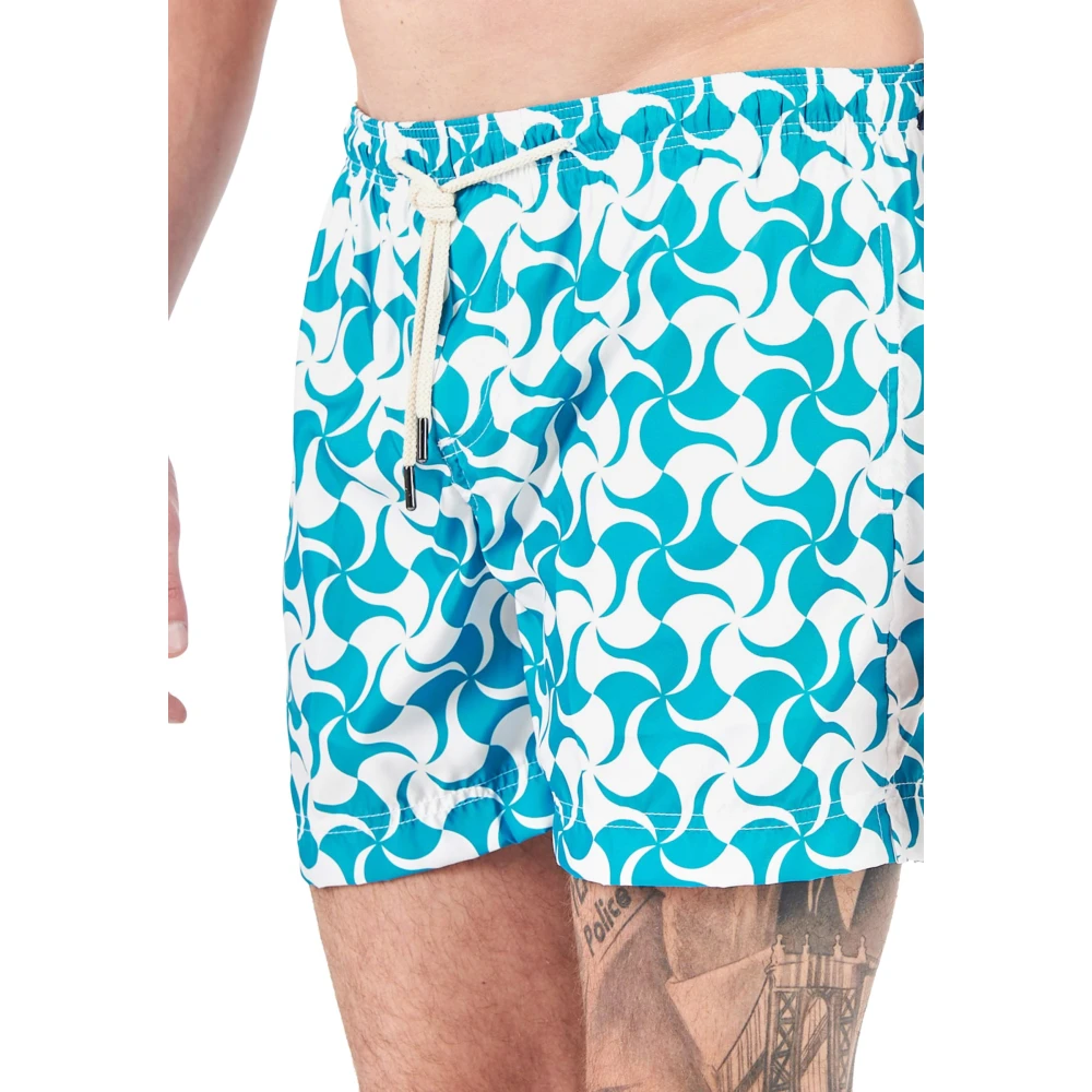 Peninsula Mediterrane Stijl Zwemkleding Groen Blue Heren