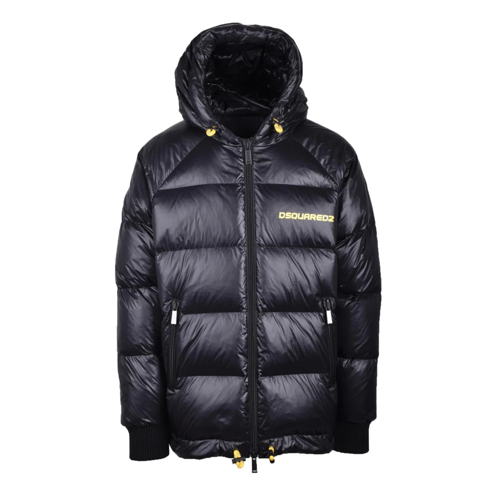 Dsquared2 Nylon buitenkleding jas Black Heren