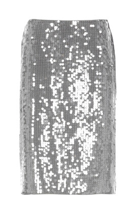 jupe-argent-a-paillettes-avec-fermeture-eclair-laterale