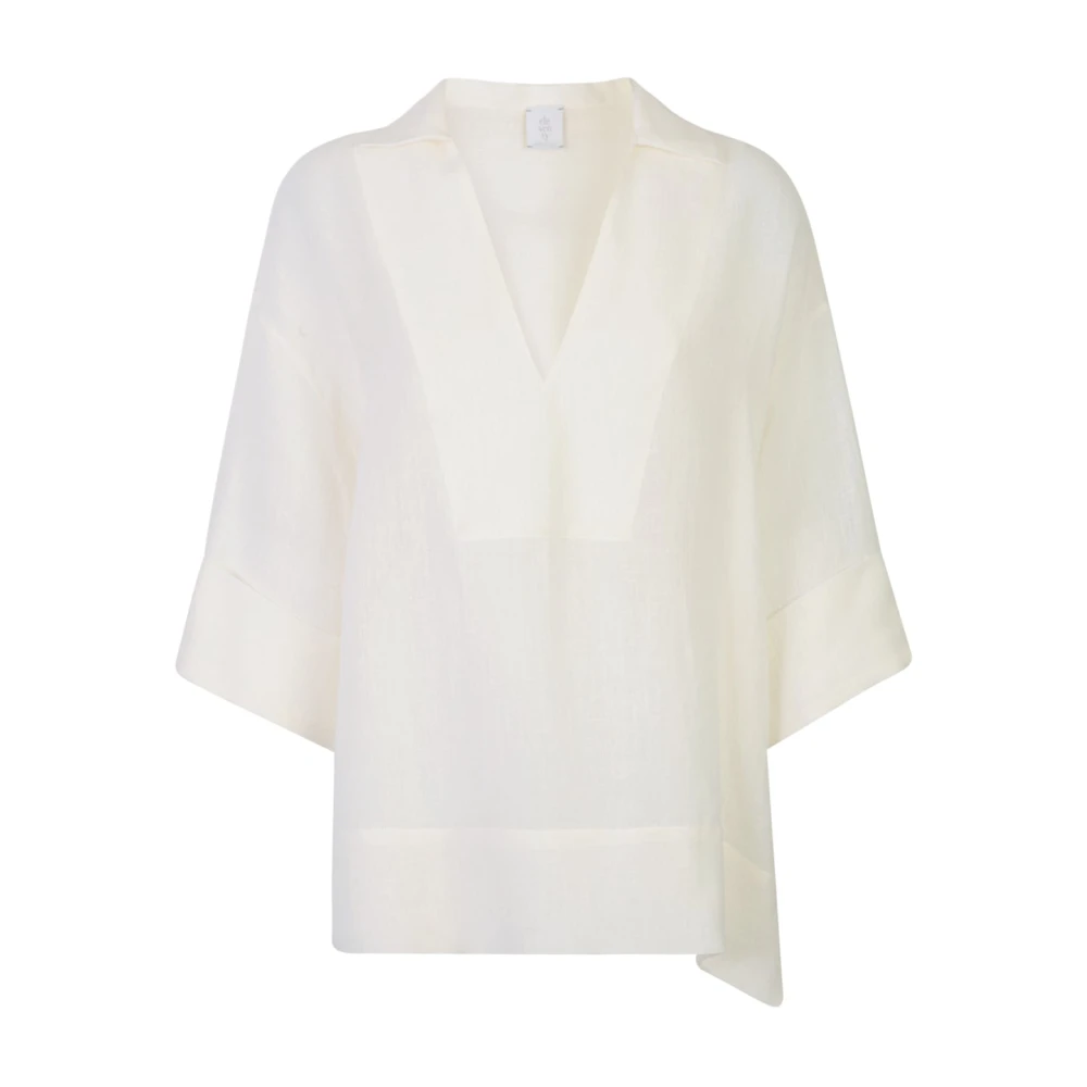 Eleventy Damen Beige Blusen & Hemden, Xsgröße: