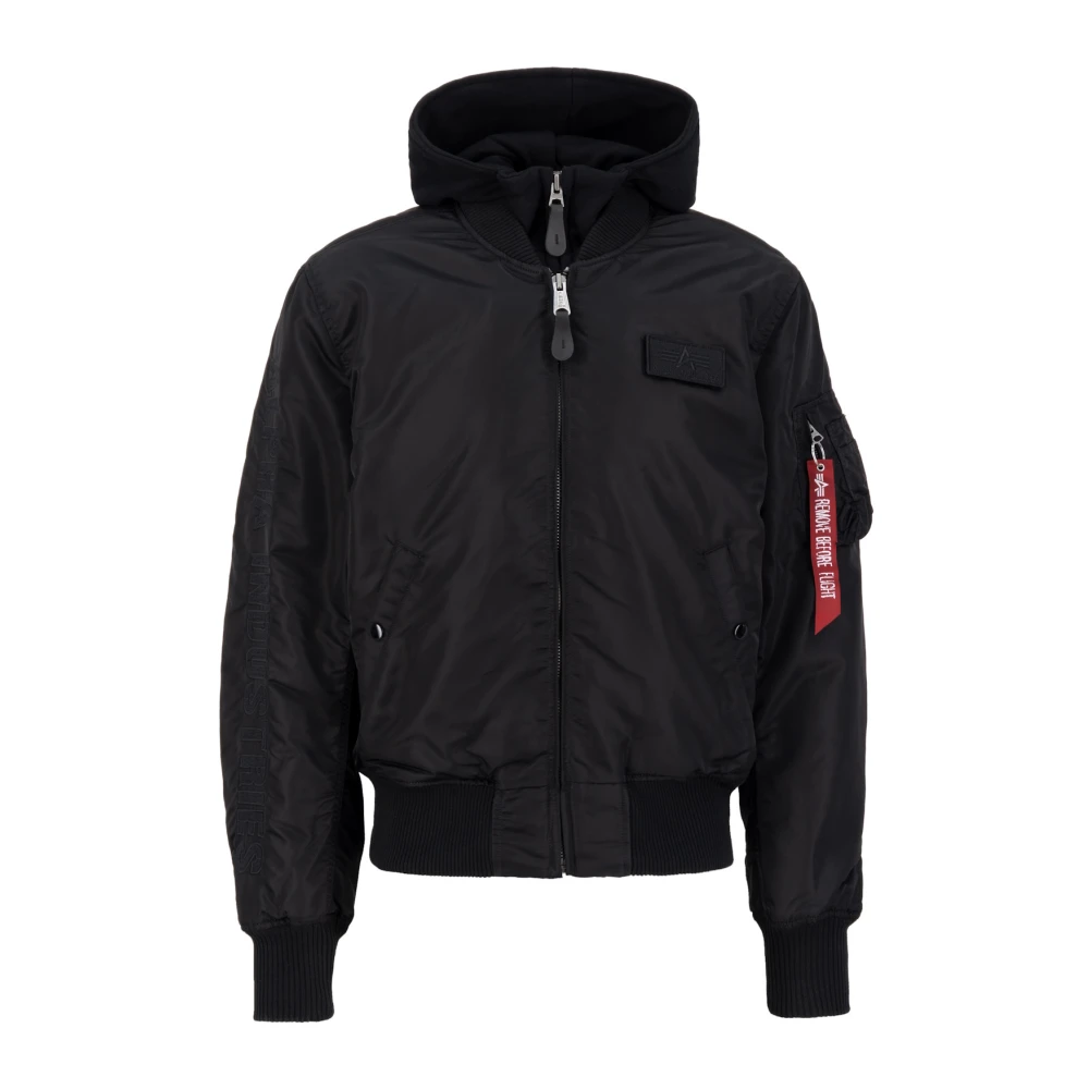 Alpha Industries , Herren, Jacken, Schwarzk, Xl