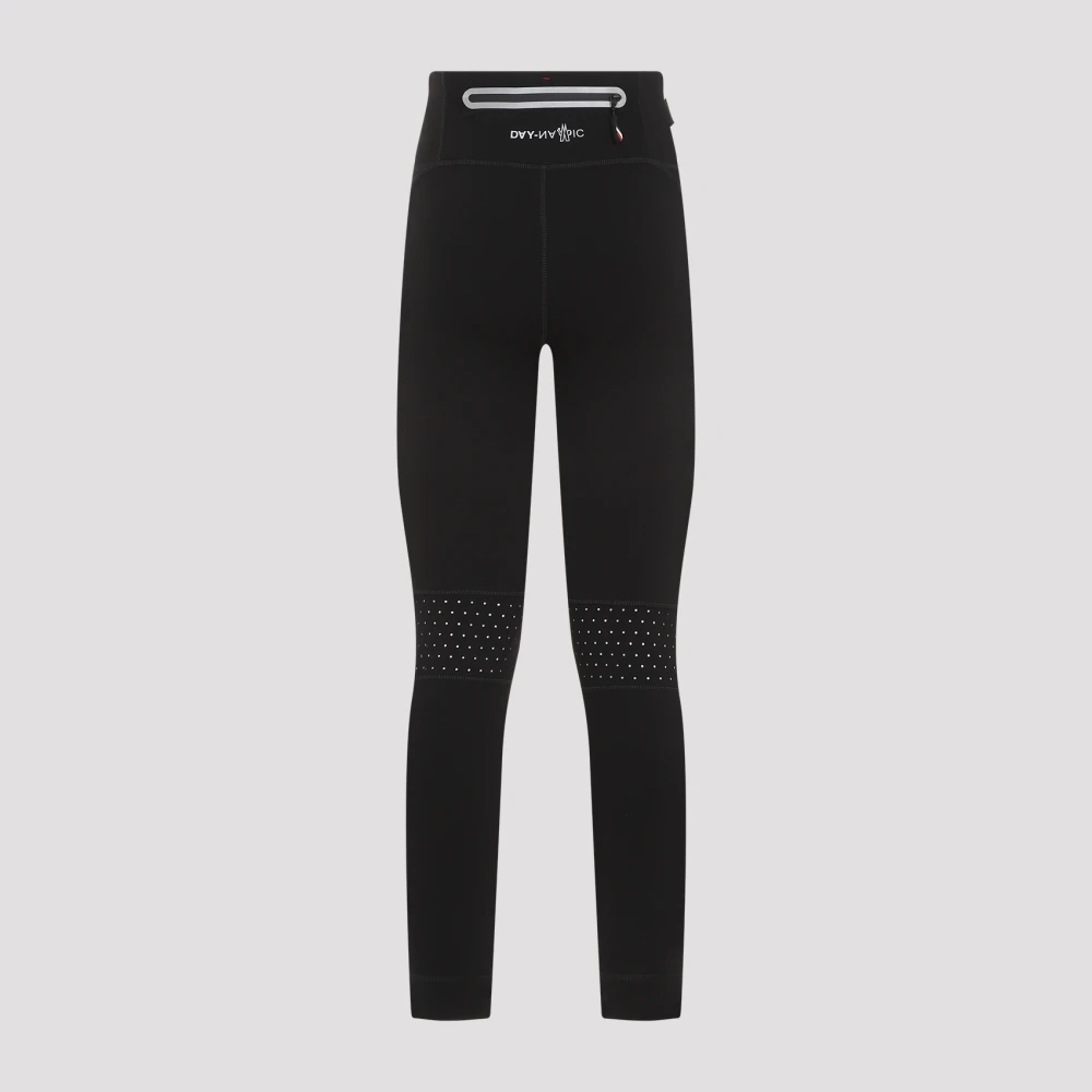 Moncler Zwarte Leggings voor Vrouwen Black Dames
