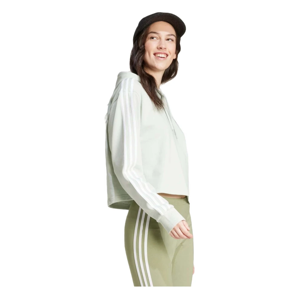 Adidas Essentials French Terry Hoodie White Dames