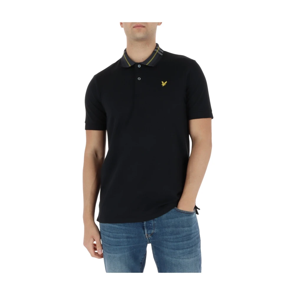 Lyle & Scott Men's Black Polo Shirts, Xl, Polo Shirt