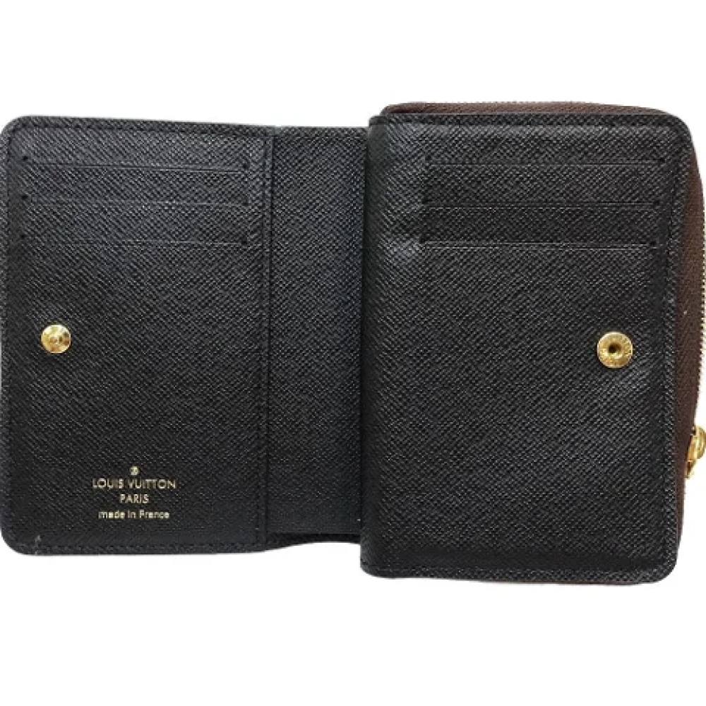 Louis Vuitton Vintage Pre-owned Canvas wallets Brown Dames