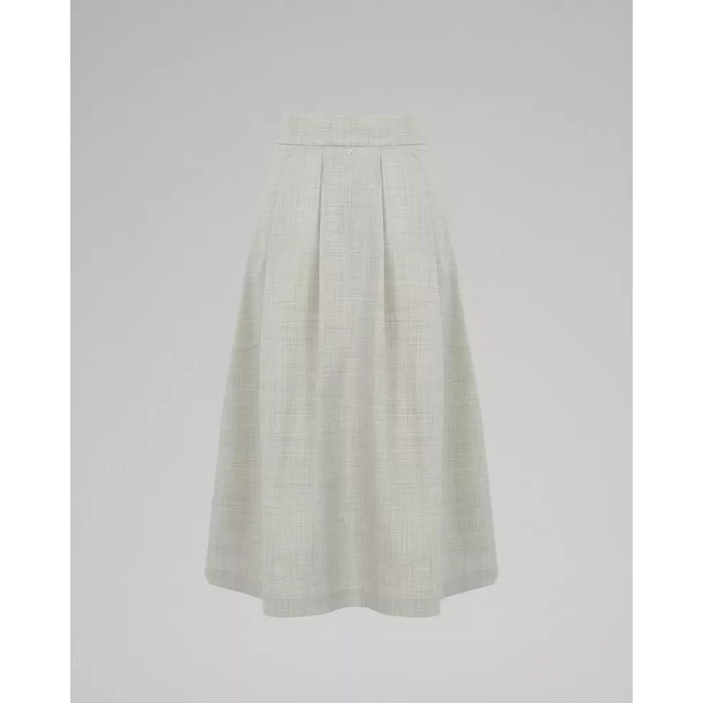 Lorena Antoniazzi Midi Rok Beige Dames