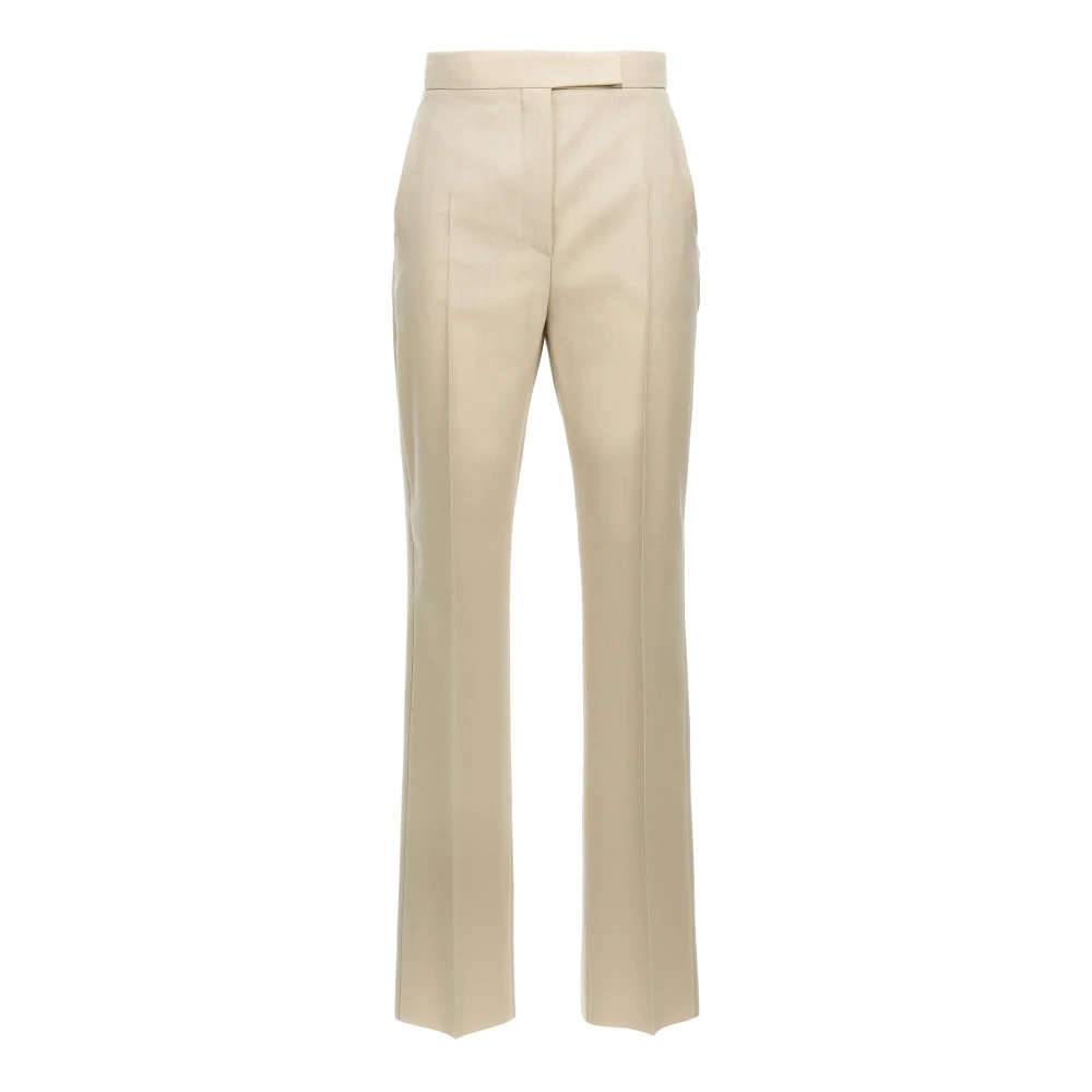 Max Mara Kvinno Beige Byxor Dam, Xs, Turbigo Pants