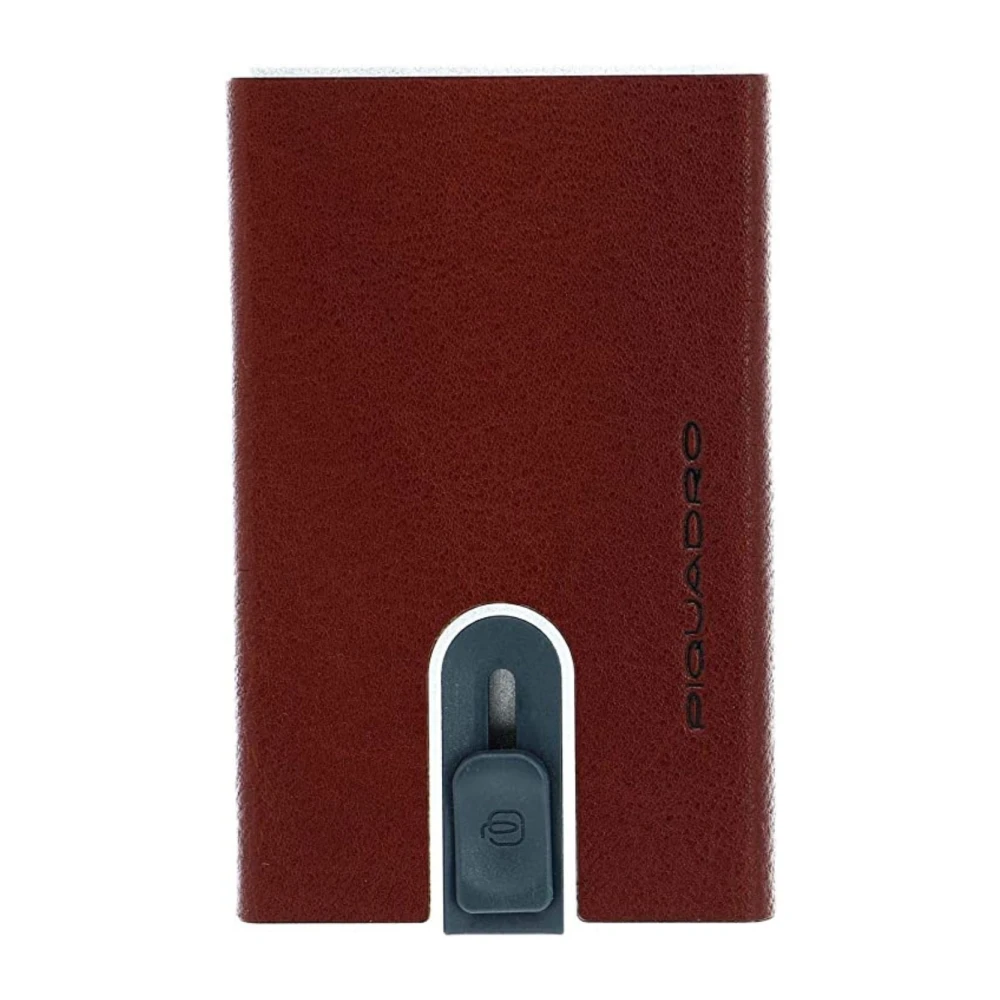 Piquadro Men's Brown Wallets & Cardholders, One Size, Chic Credit Card Wallet With Rfid Protection