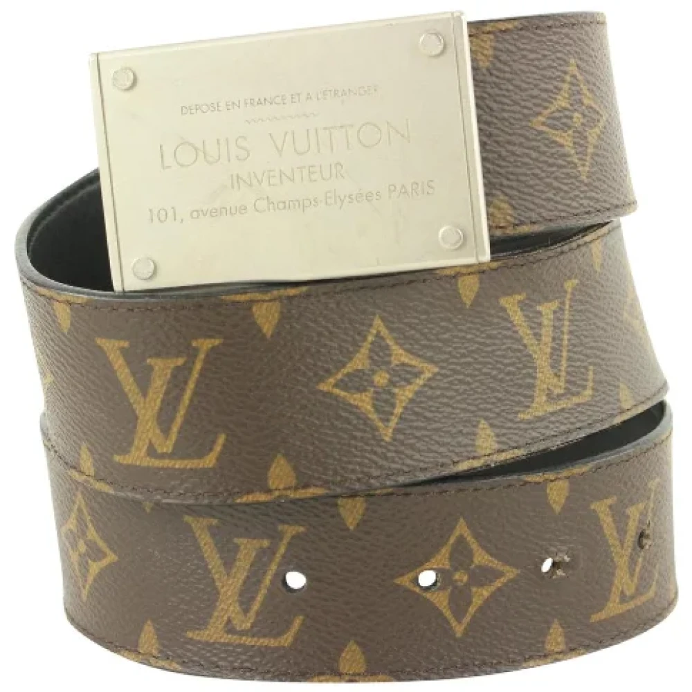 Louis Vuitton Vintage Ongebruikte Riem Code: M9226 Gemaakt in Spanje Lengte: 38 3 Brown Heren