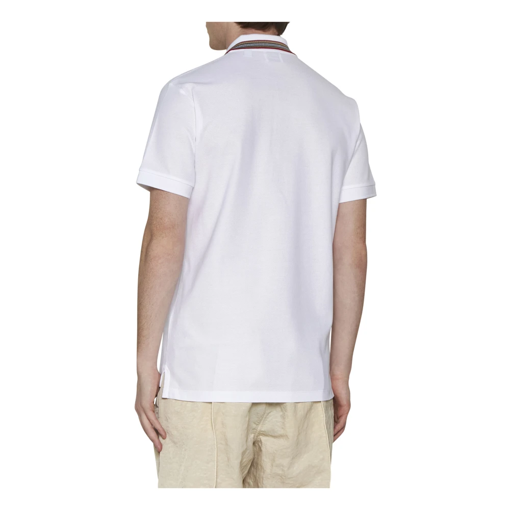 Burberry Witte T-shirts en Polos White Heren