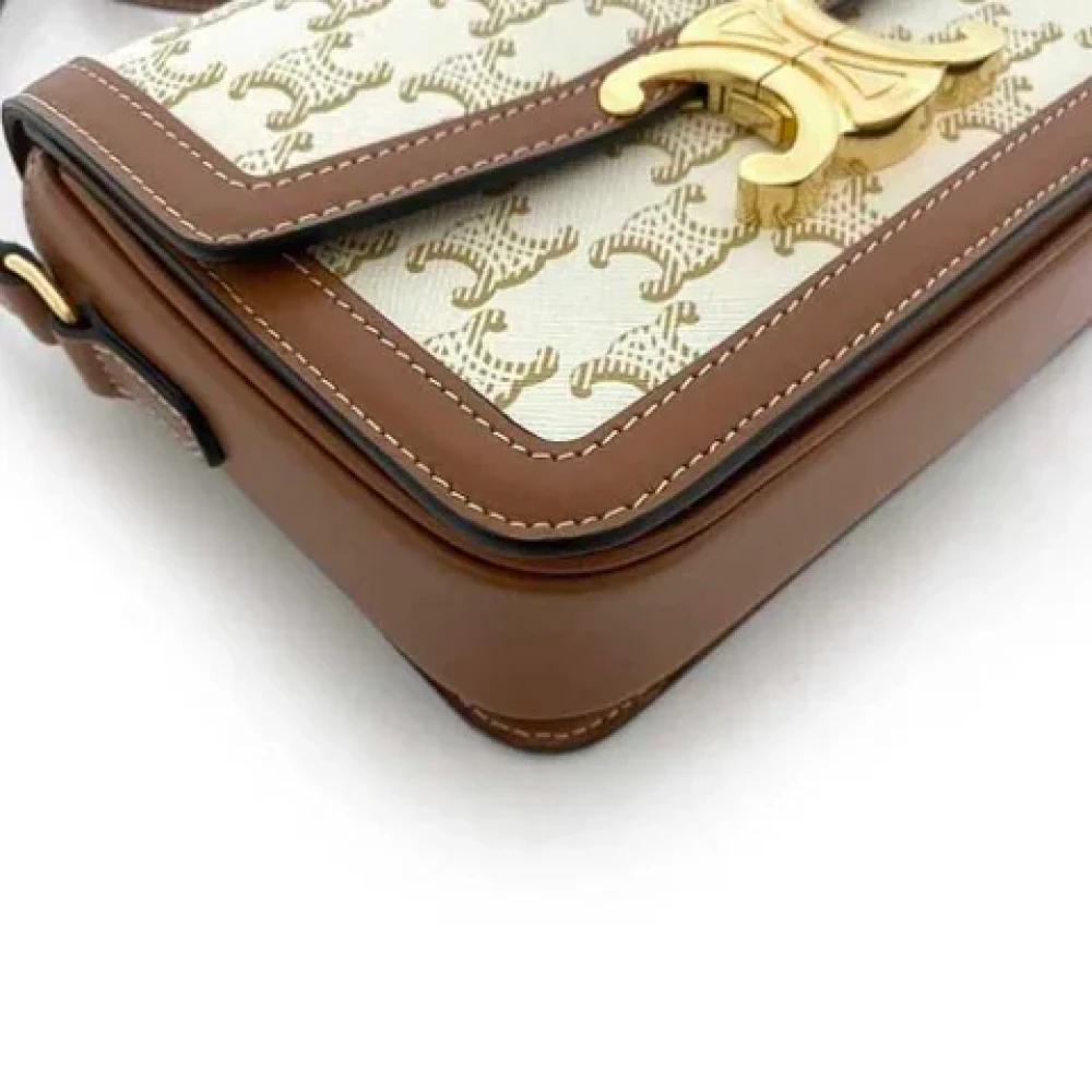 Celine Vintage Pre-owned Plastic celine-bags Brown Dames