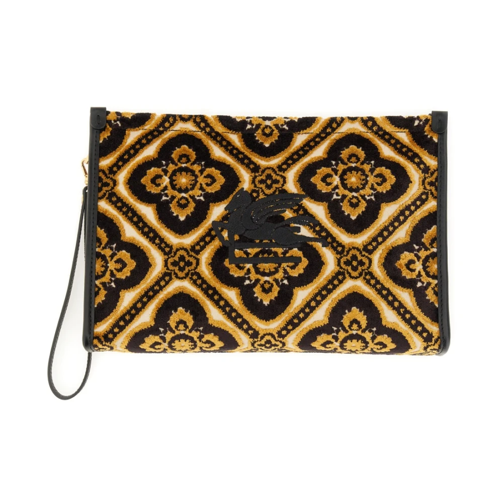 ETRO Paisley Grote Clutch Tas Multicolor Dames