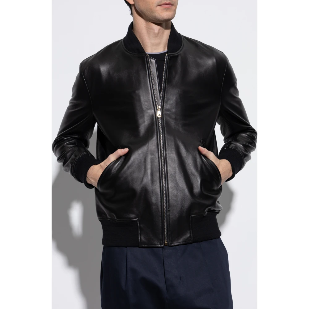 Paul Smith Lamsleren jas Black Heren