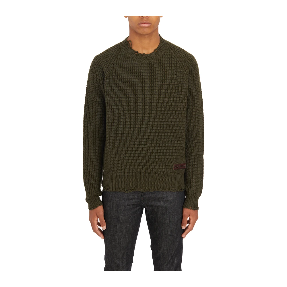 Knitwear > Round-neck Knitwear - - Dsquared2 - Modalova