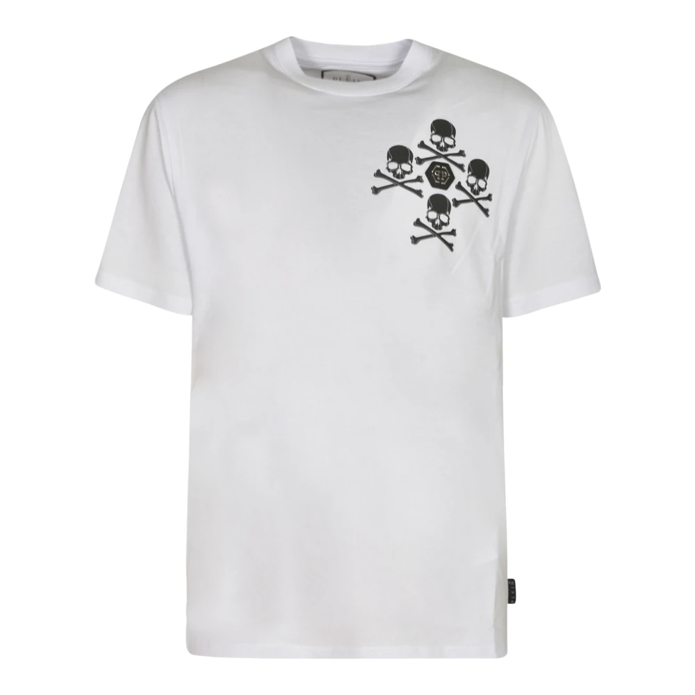 Philipp Plein Witte T-shirts en Polos White Heren