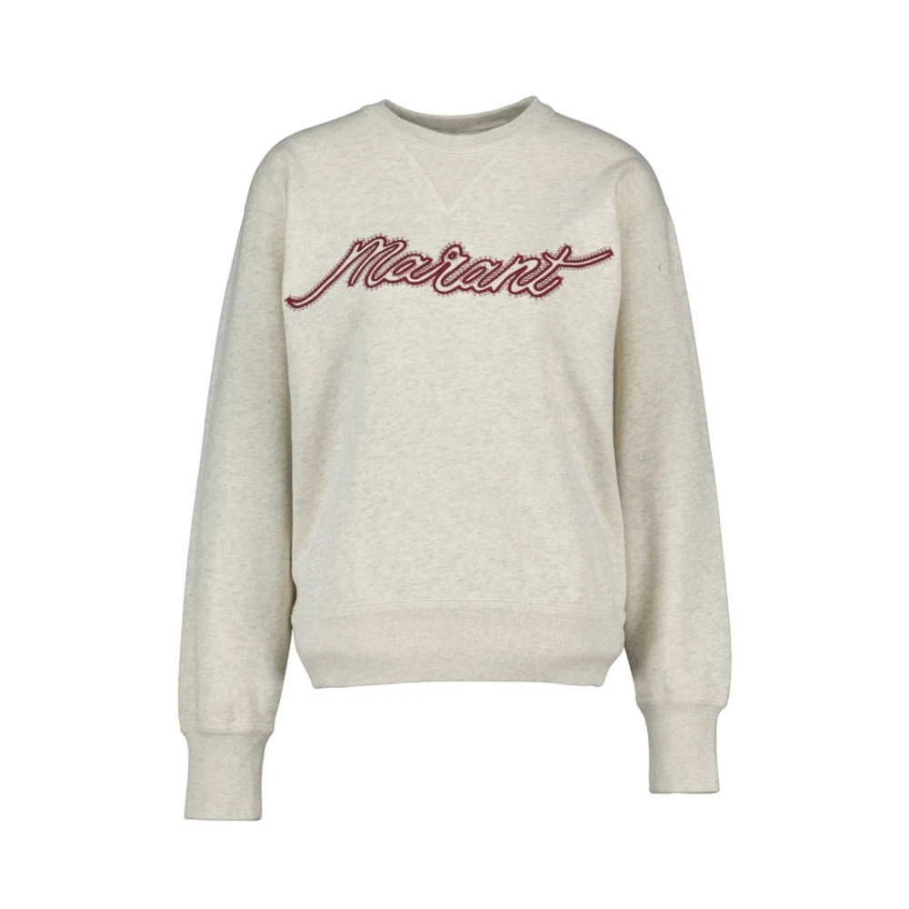 Isabel Marant Women's Beige Rise Sweatshirt - Sweatshirts - M - Sweatshirts & Hoodies