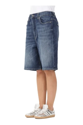 Medium Denim Bermuda