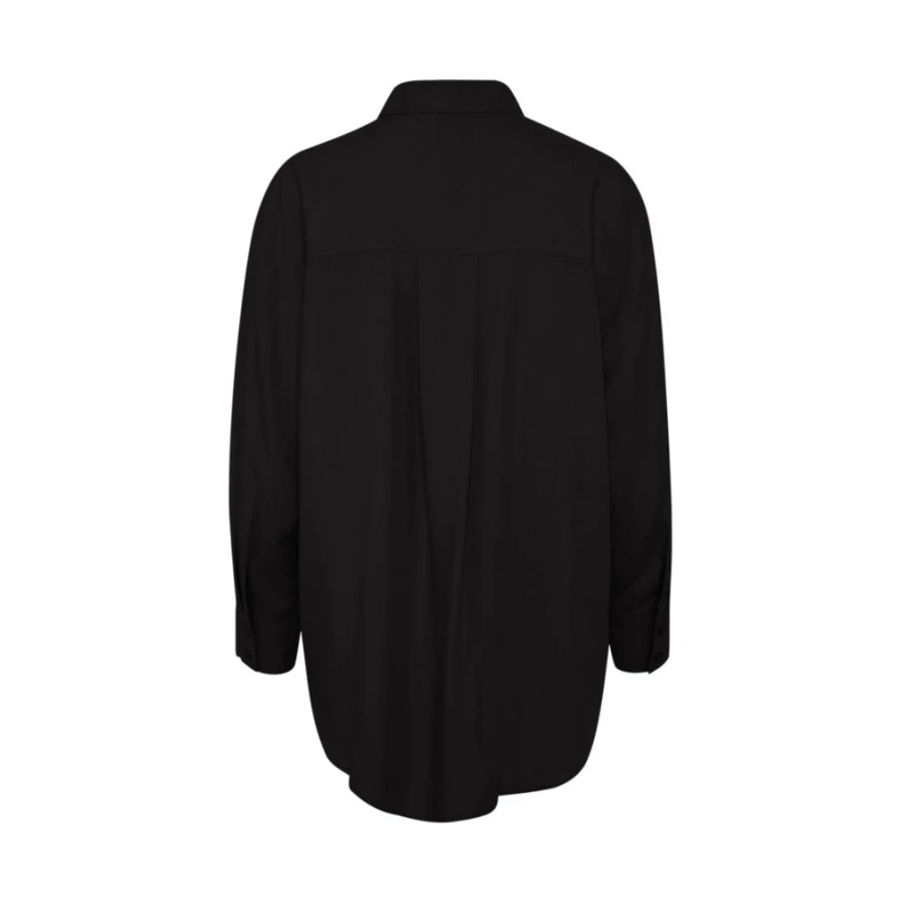 My Essential Wardrobe Zwarte Tulla Shirt Black Dames