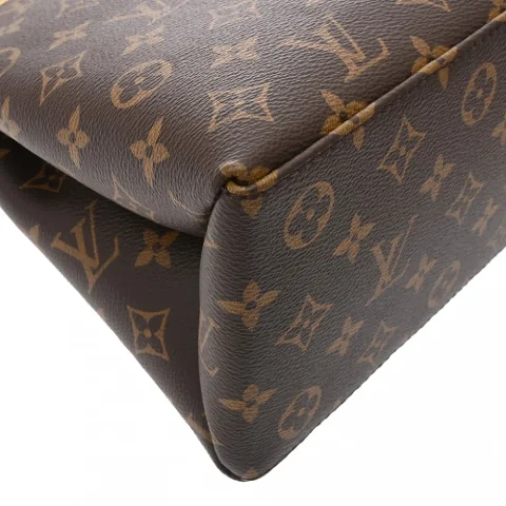 Louis Vuitton Vintage Pre-owned Canvas handbags Brown Dames