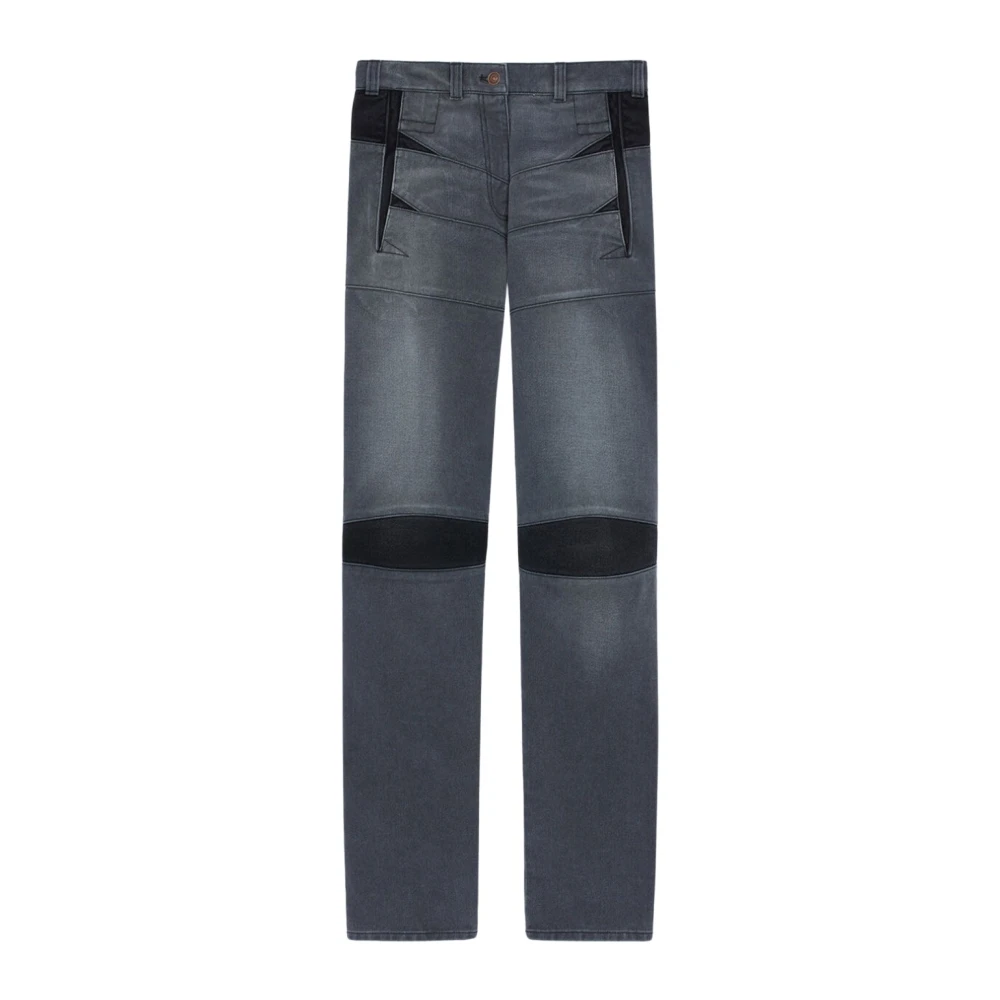 Kenzo Grijze Straight Leg Jeans Vrouwen Gray Dames